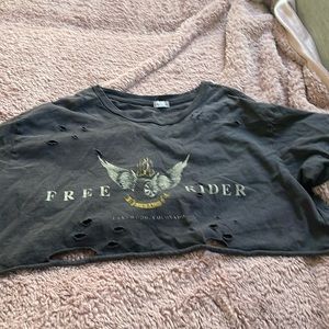 Cute crop top, M, garage